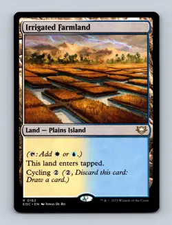 Irrigated Farmland Commander: Edge of Eternities Non-Foil MTG NM - Image 1