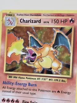 Pokemon TCG Charizard 11/108 Evolutions Holo Card 2016 LP Condition - Image 2