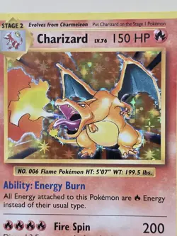 Pokemon TCG Charizard 11/108 Evolutions Holo Card 2016 LP Condition - Image 3