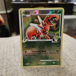Scizor Pokemon TCG Rising Rivals Reverse Holo Card #48/111 - Image 1