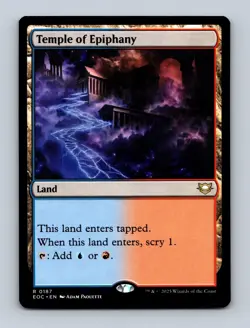 Temple of Epiphany Commander: Edge of Eternities Non-Foil MTG NM - Image 1