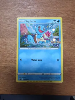 Pokemon Squirtle TCG SWSH233 Black Star Promo Holo Card - Image 1