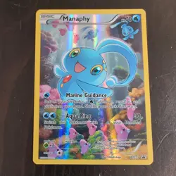 Near Mint - Manaphy XY113 - Mythical Collection Black Star Promo - Pokemon - Image 1