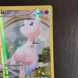 Near Mint - XY110 Mew - Black Star Promo - Mythical Premium Collection - Image 3