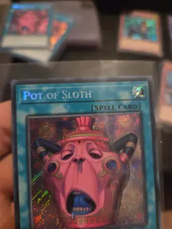 Pot of Sloth CORI Yu-gi-oh Secret Rare 1st Edition. Set Of 3 Mint - Image 3