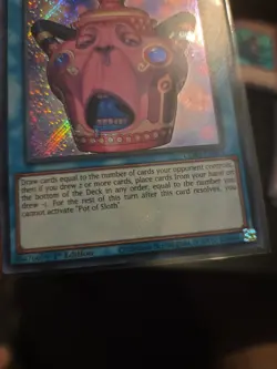 Pot of Sloth CORI Yu-gi-oh Secret Rare 1st Edition. Set Of 3 Mint - Image 4