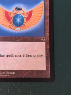 MTG Sapphire Medallion Tempest Rare Old Border Blue Artifact LP/NM - Image 5
