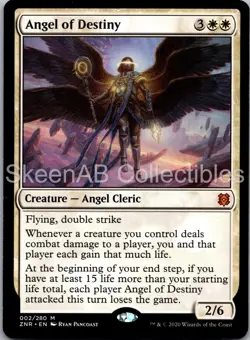 MTG SkeenAB Angel of Destiny from Zendikar Rising. NM. - Image 1