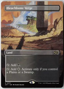Bleachbone Verge (Borderless) (371) - Normal - Aetherdrift (DFT) - NM - Image 1