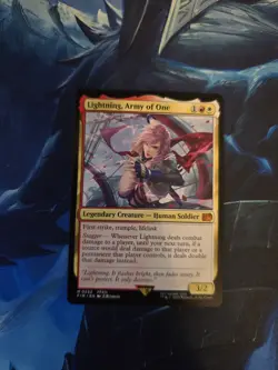 Lightning, Army of One Final Fantasy MTG - Image 1