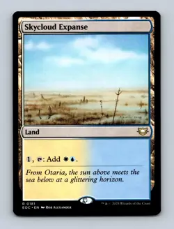 Skycloud Expanse Commander: Edge of Eternities Non-Foil MTG NM - Image 1