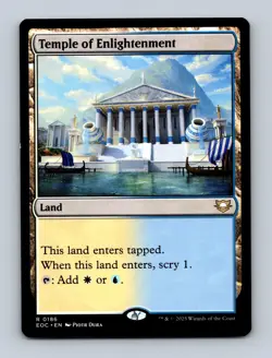 Temple of Enlightenment Commander: Edge of Eternities Non-Foil MTG NM - Image 1