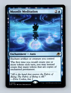 Moonlit Meditation Edge of Eternities Non-Foil MTG NM - Image 1