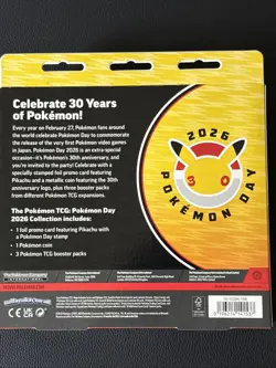 3 x Pokemon TCG: Pokemon Day 2026 Collection Box New Sealed - Image 3