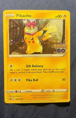 Pikachu SWSH234 SWSH: Sword & Shield Promo Cards Holo - Image 1
