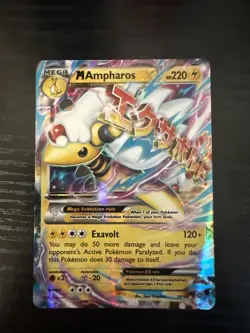M Ampharos EX 28/98 XY - Ancient Origins Holo - Image 1
