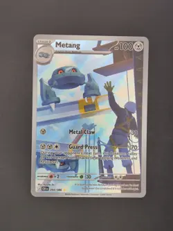 Metang 094/086 Me04: Chaos Rising Holo Pokemon TCG - Image 1
