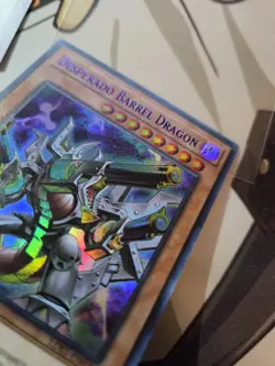 YUGIOH DESPERADO BARREL DRAGON + HEAVY METAL RAIDERS LDS1 ULTRA 1ST ED NM BLUE - Image 4