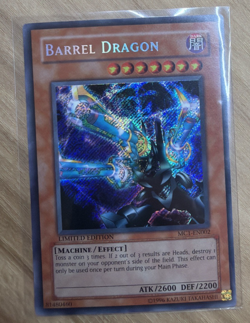 Barrel Dragon MC1-EN002 Master Collection Volume 1 Limited Edition MINT YU GI OH - Image 1