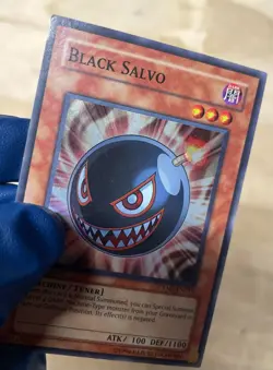 YUGIOH - BLACK SALVO - SUPER RARE - CRMS - UNLIMITED - HP - Image 2