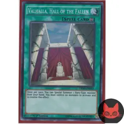 Yugioh Valhalla, Hall of the Fallen DESO-EN055 Super Rare 1st Edition NM - Image 1