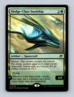 Sledge-Class Seedship Edge of Eternities Non-Foil MTG NM - Image 1