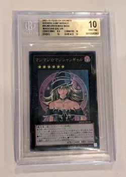 Yu-Gi-Oh Magi Magi Magician Girl Shonen Jump Promo WJMP-JP018 BGS 10 - Image 1