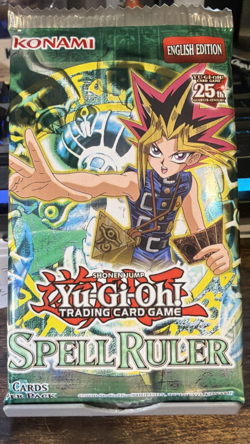 YuGiOh TCG Spell Ruler 25th Anniversary Booster Pack NEW/SEALED English - Image 1