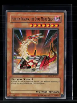 Yu-Gi-Oh! Fusilier Dragon, The Dual-Mode Beast Champion Pack 7 CP07-EN014 - Image 1