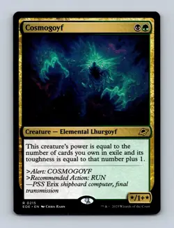 Cosmogoyf Edge of Eternities Non-Foil MTG NM - Image 1
