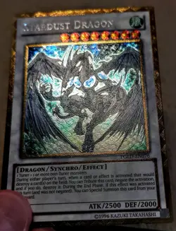 Yu-Gi-Oh! Ultimate Rare Style Stardust Dragon - Image 1