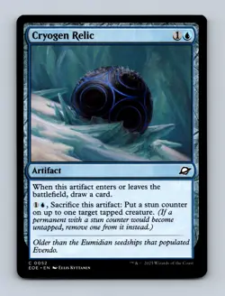 Cryogen Relic Edge of Eternities Non-Foil MTG NM - Image 1