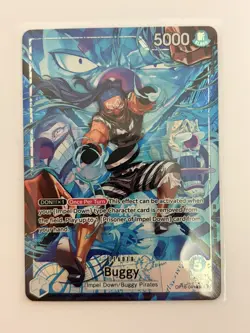 One Piece OP16: The Time Of Battle Buggy OP16-041 Alternate Art Foil English NM - Image 3