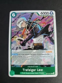Trafalgar Law OP13-031 Rare One Piece Carrying On His will - Image 1