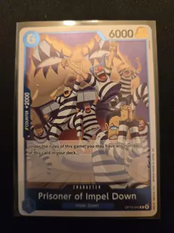 Prisoner of Impel Down - OP16-042 One Piece Rare - The Time of Battle - Image 1