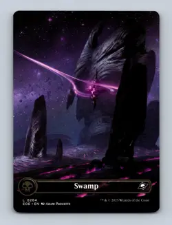 Swamp (0264) (Borderless) Edge of Eternities Non-Foil MTG NM - Image 1