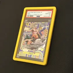 One Piece CCG Enel Special Alternate Art Holo Japanese OP05-100 PSA 10 2023 - Image 2