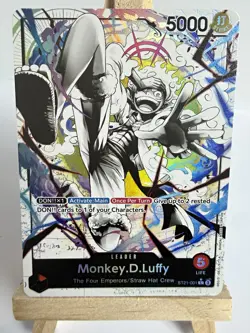 Monkey.D.Luffy (001) (Parallel) ST21-001 Starter Deck EX: Gear 5 Foil Minty - Image 1