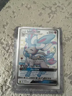 Pokemon TCG Sylveon GX SV76/SV94 Hidden Fates Shiny Vault Full Art - Image 1