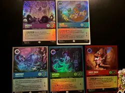 Alice Accidentally Adrift 217/204 Epic Holofoil Fabled NM Disney Lorcana - Image 1