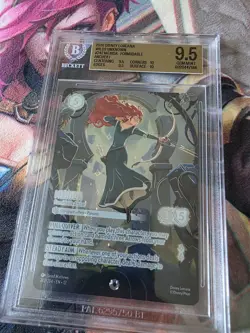 🏹 Disney Lorcana Merida Iconic BGS 9.5 Formidable Archer 242/204 Wilds Unknown - Image 4
