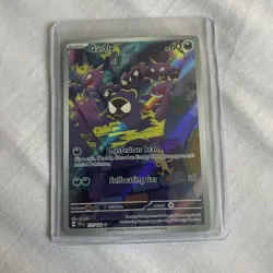 Gastly 177/162 Pokemon Temporal Forces Holo Full Art Card - Image 1