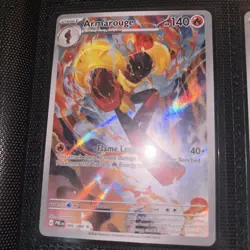 Pokemon TCG Armarouge 086/084 Illustration Rare Pitch Black - Image 1