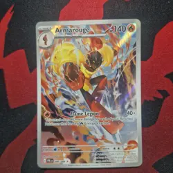 Armarouge 086/084 Pitch Black Pokemon Card TCG - Image 1