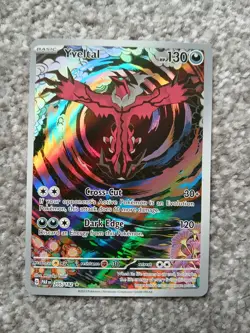 Pokemon TCG Yveltal Illustration Rare Paradox Rift 205/182 - Image 1