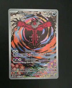 Pokemon TCG Yveltal Sv04: Paradox Rift 205/182 Illustration Rare Holo - Image 1