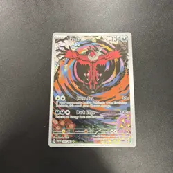 Pokemon TCG Yveltal 205/182 SV04: Paradox Rift Illustration Rare Holo Eng 130HP - Image 1