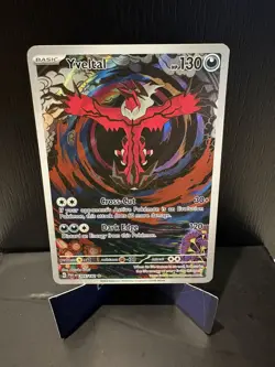 Pokemon TCG Yveltal Paradox Rift 205/182 Holo Illustration Rare - Image 1