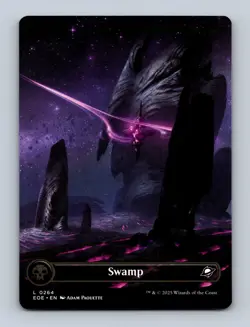 Swamp (0264) (Borderless) Edge of Eternities Non-Foil MTG NM - Image 1