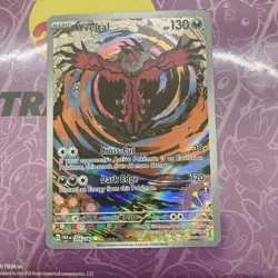 Pokemon TCG Yveltal Paradox Rift 205/182 Holo Illustration Rare - Image 1